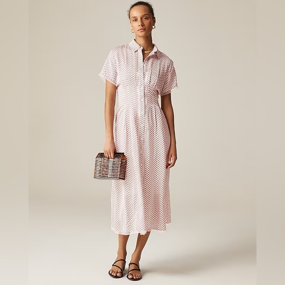 J. Crew Dresses & Skirts - J. Crew Wren lace trim dress, glossy floral, 10 NWT
Great EASTER DRESS!